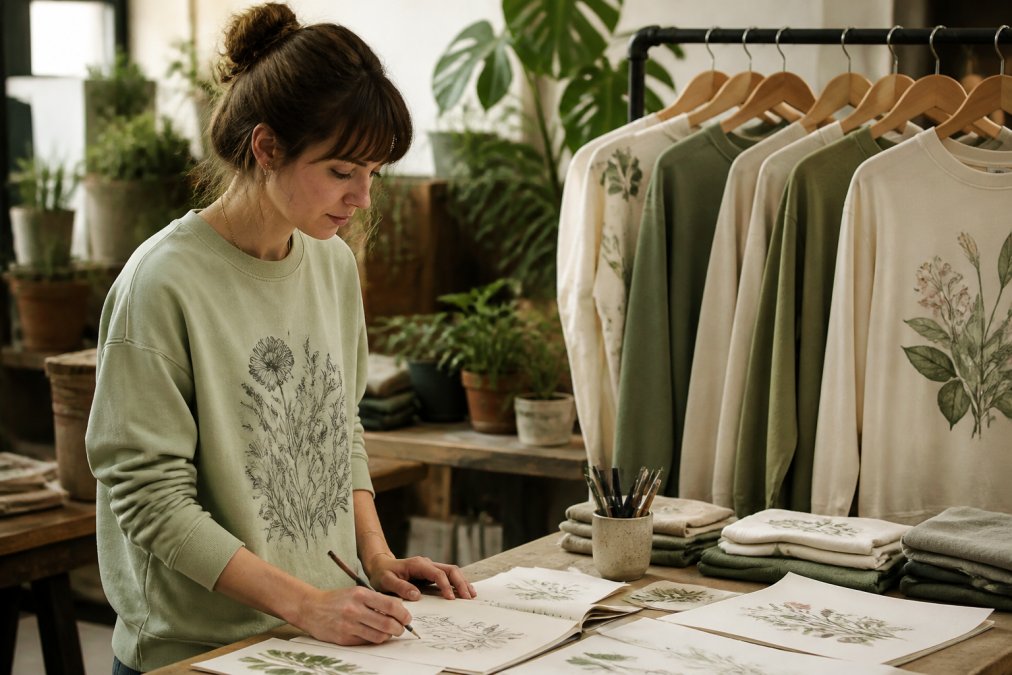 Minimalist Botanical Apparel for Daily Comfort