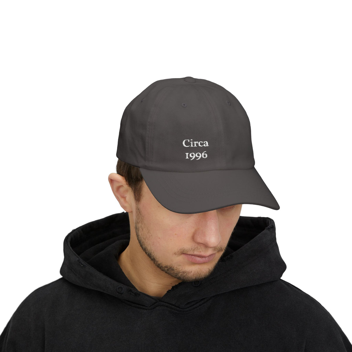 Personalised "Circa" Year Embroidered Baseball Cap | Custom Date Dad Hat