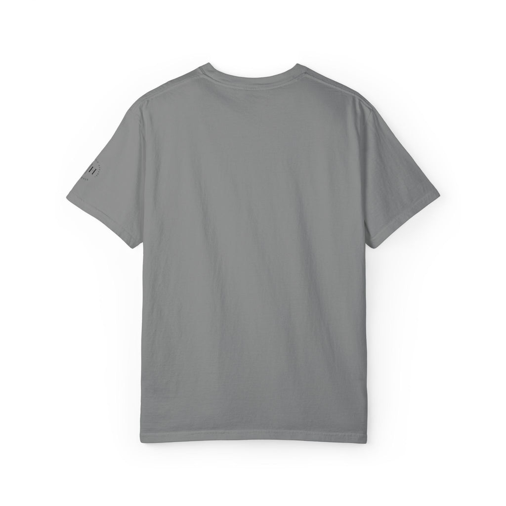 Black "One of a Kind" Chest Logo T-Shirt by Printify featuring a front chest logo design on a casual cotton tee.