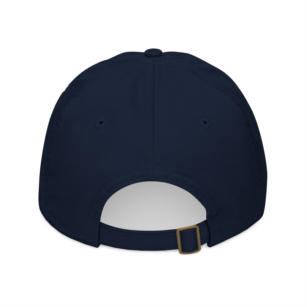 Organic embroidered baseball cap by Printify featuring a minimal casual design with "One of a Kind" embroidery.