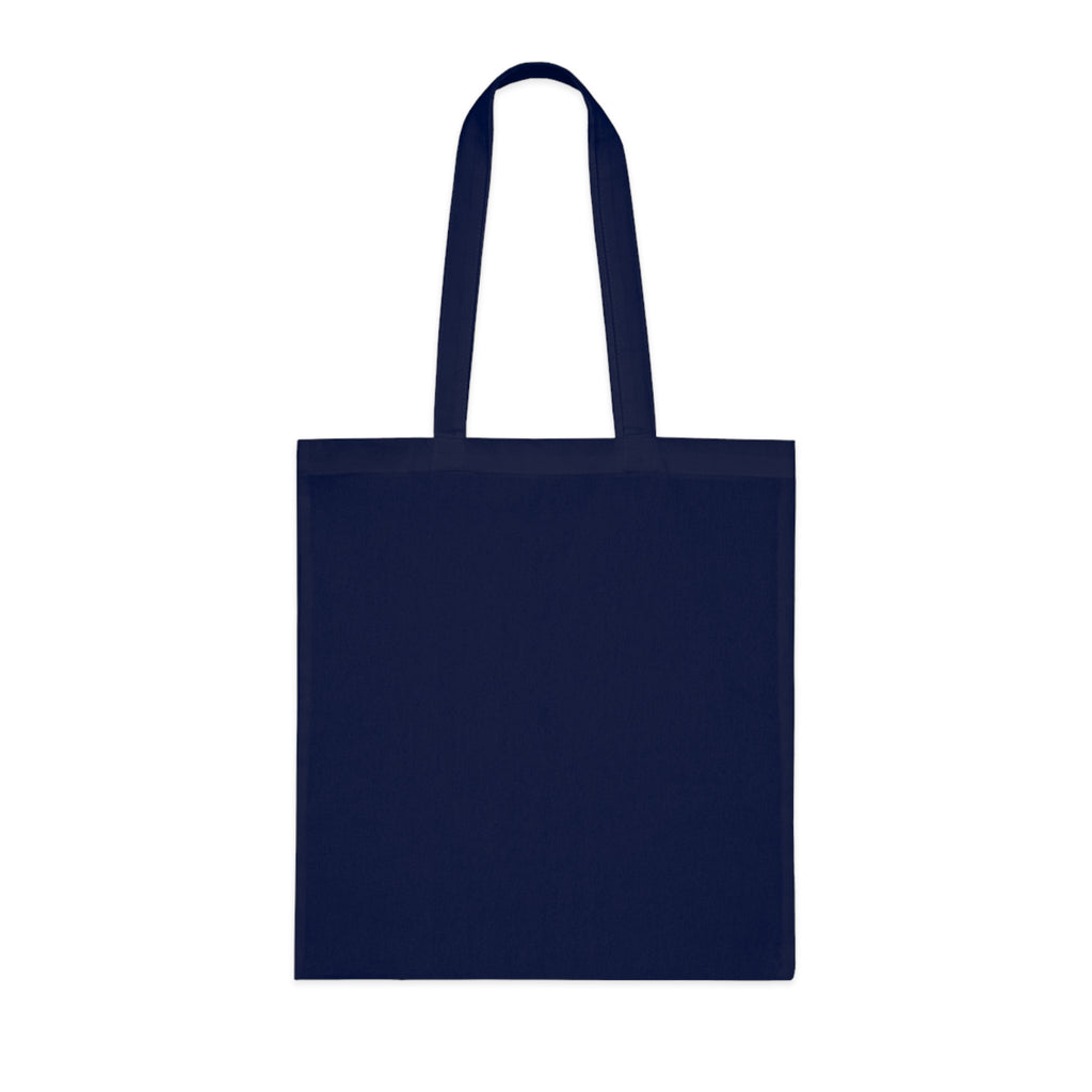 Floral cotton tote bag with "There Is Beauty In Growth" inspirational message, eco-friendly Printify bag for everyday use.