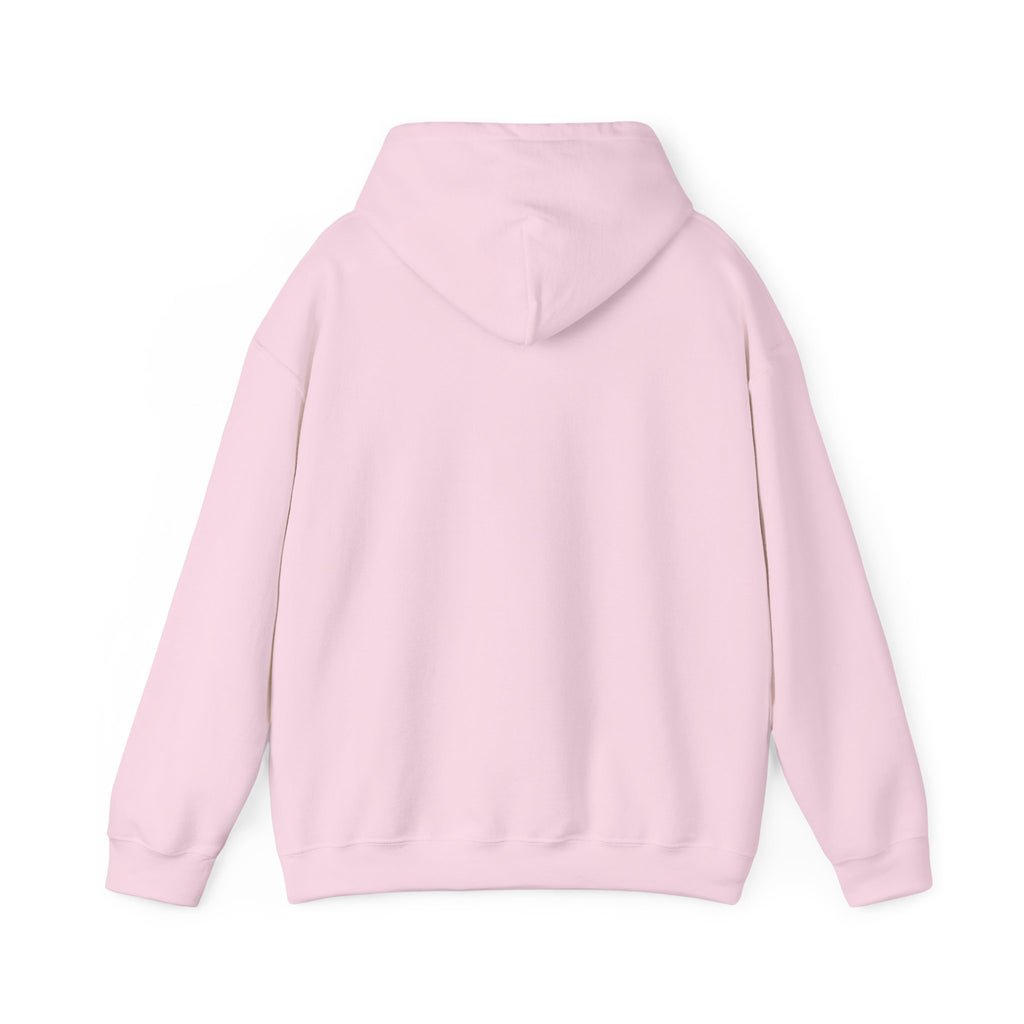 Gray Monogram Circle Hoodie by WyldeHaven Apparel featuring Est. 2026 logo, made by Printify, with a cozy sweatshirt fit.