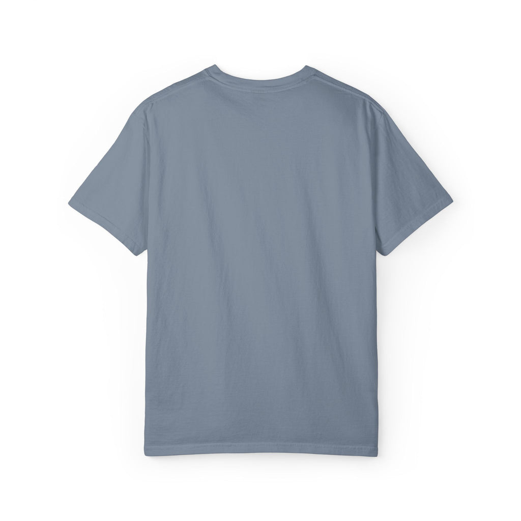 Minimal inspirational Make Today Count T-Shirt by Printify featuring a pocket design and simple motivational message.