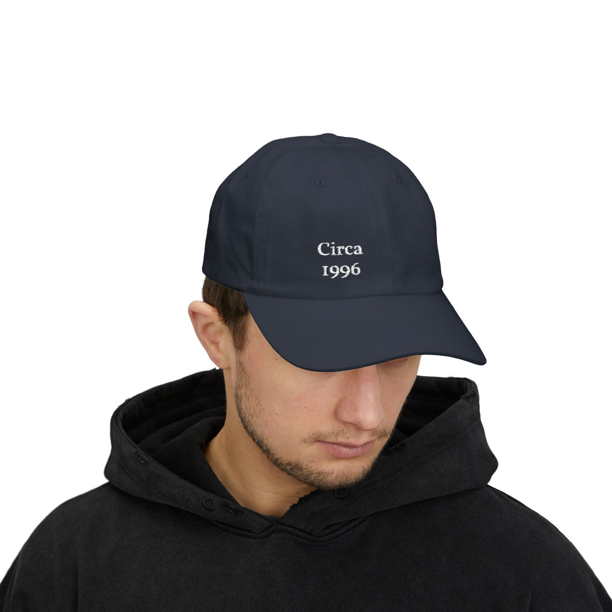 Personalised "Circa" Year Embroidered Baseball Cap | Custom Date Dad Hat
