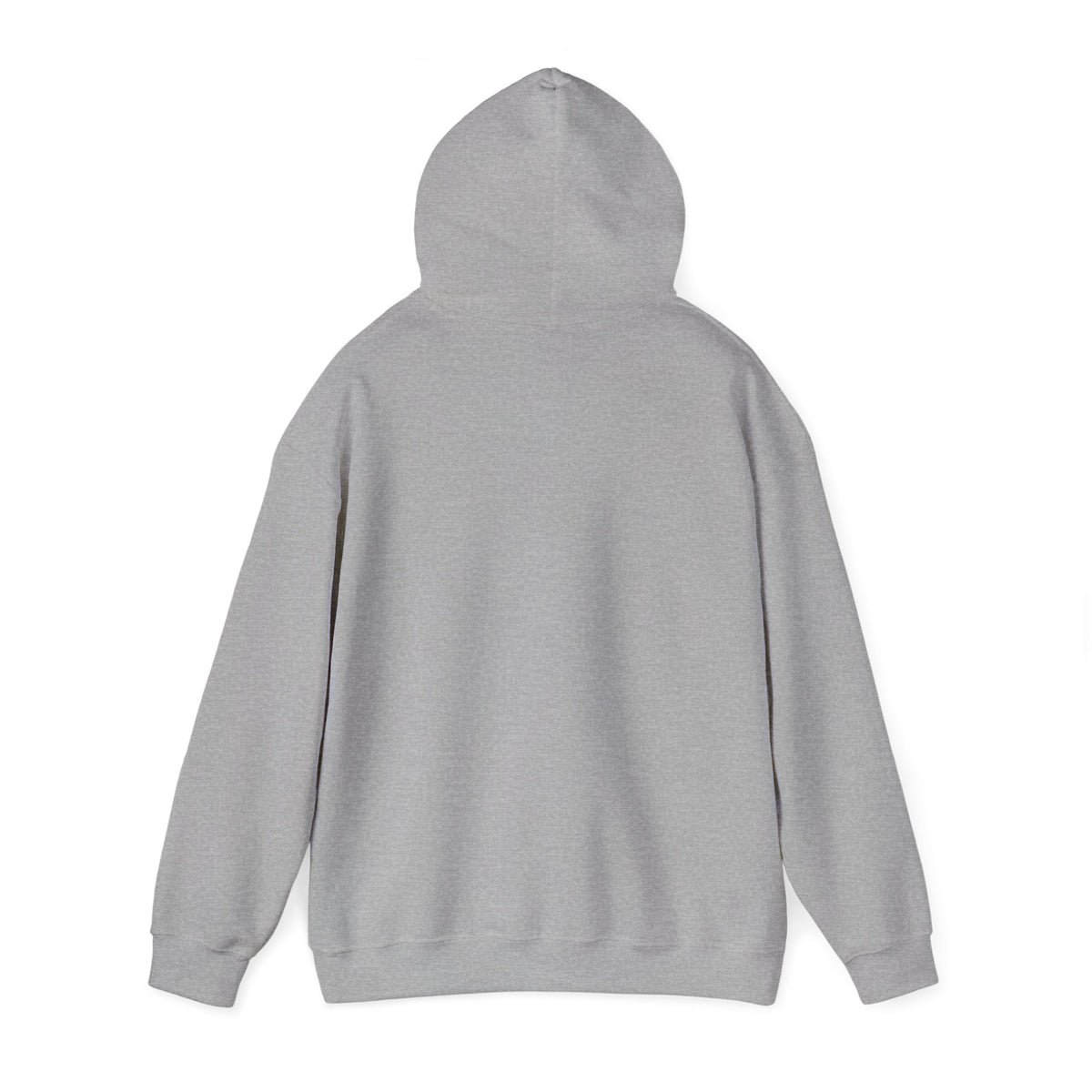 Black hoodie featuring a monogram circle WyldeHaven Apparel Est. 2026 logo, made by Printify, with a soft, comfortable fit.