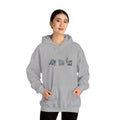 Wyldelife Trio embroidered hoodie by Printify featuring raccoon, capybara, and coati animal designs on a cozy hoodie.