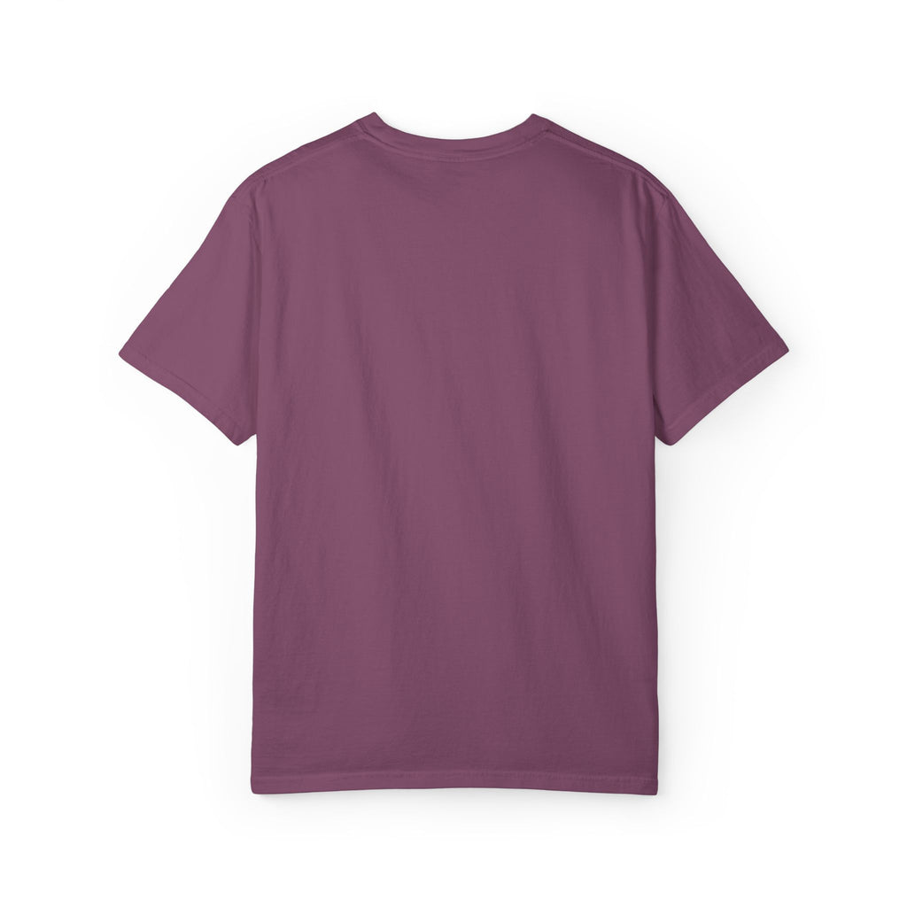Gray Find Your Pace T-Shirt by Printify with minimalist motivational chest print, casual fit, and soft cotton fabric.
