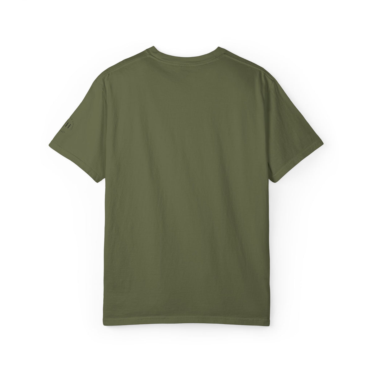 Black "One of a Kind" Chest Logo T-Shirt by Printify featuring a stylish logo design on the front.