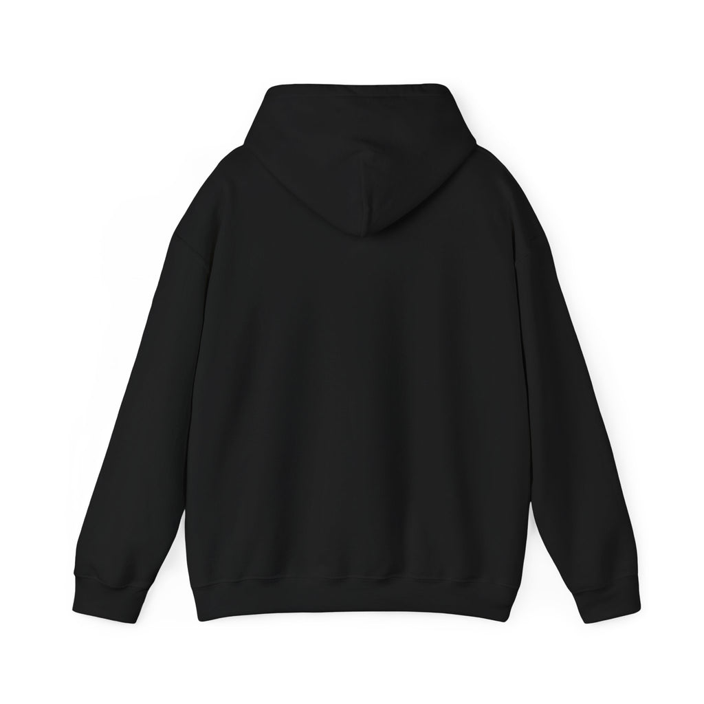 Gray Monogram Circle Hoodie from WyldeHaven Apparel featuring an Est. 2026 logo and printed design, made by Printify.