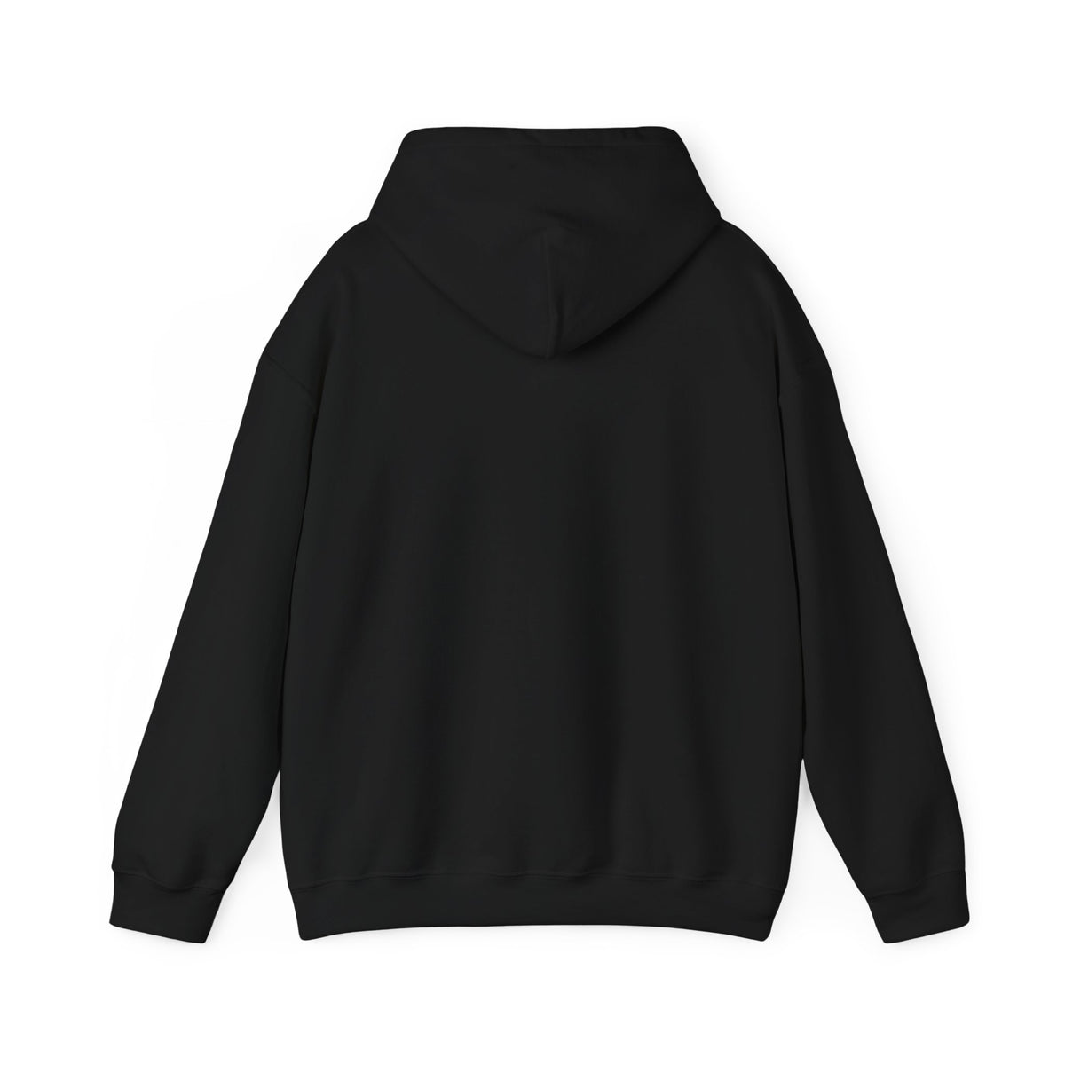 Gray Monogram Circle Hoodie from WyldeHaven Apparel featuring an Est. 2026 logo and printed design, made by Printify.