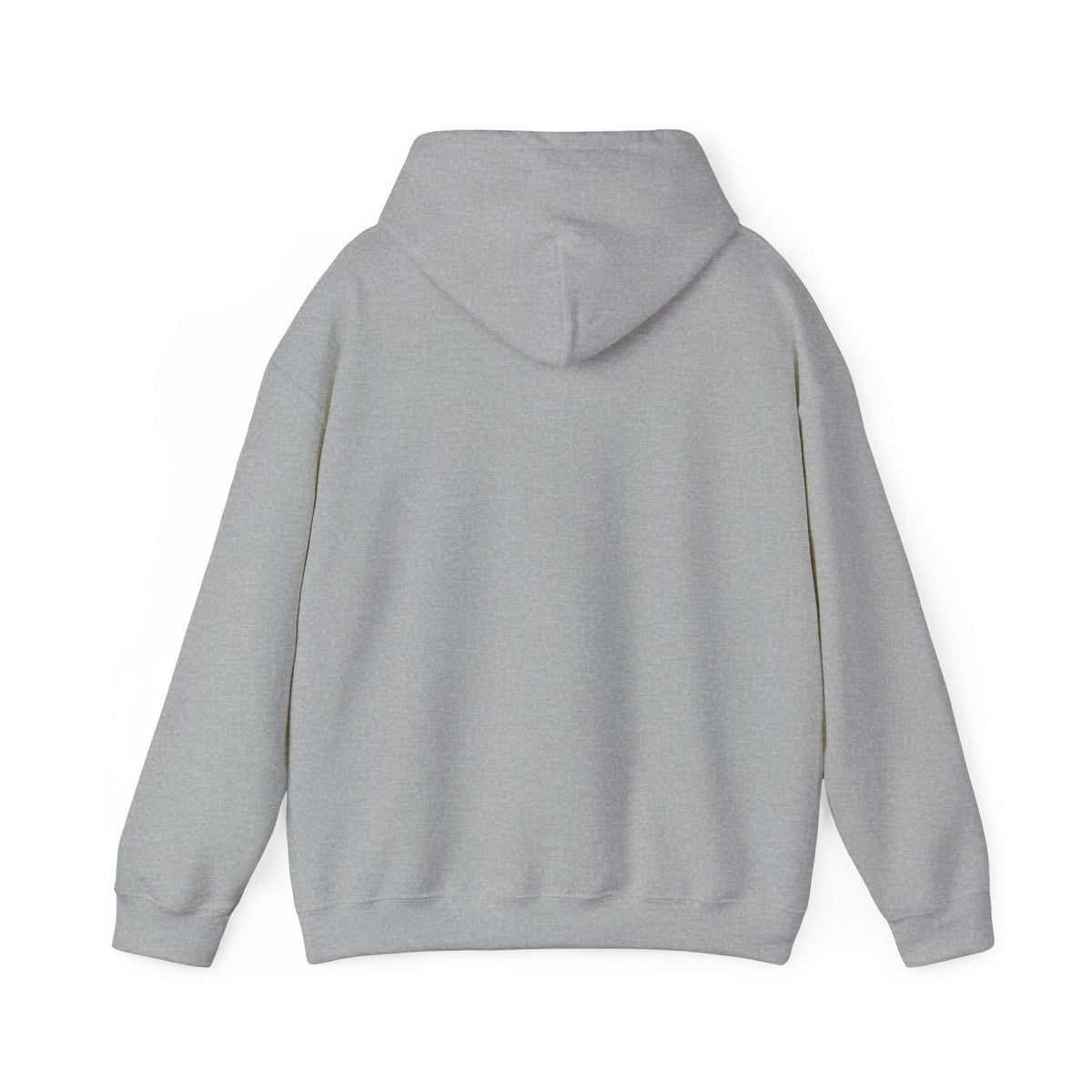 Printify monogram circle hoodie featuring WyldeHaven Apparel Est. 2026 logo, shown in a cozy, stylish sweatshirt design.