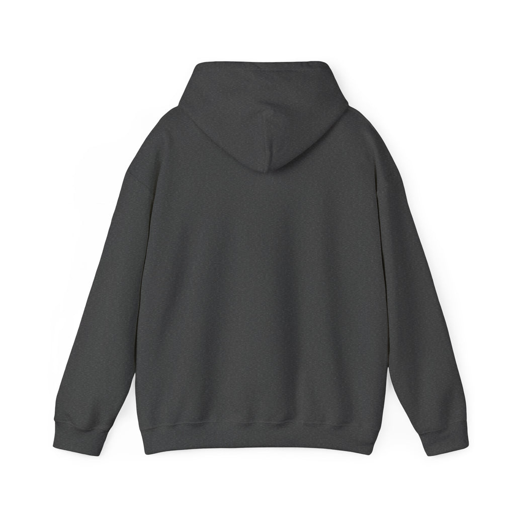 Gray Monogram Circle Hoodie by WyldeHaven Apparel featuring Est. 2026 logo, soft fabric, and casual fit from Printify.
