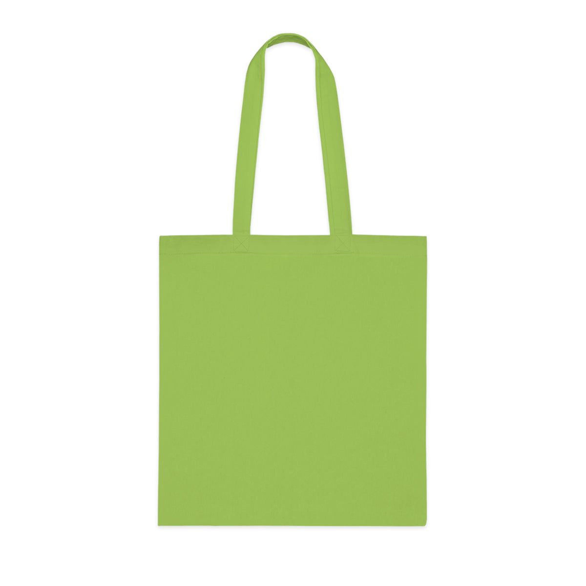 Printify Monogram Circle Cotton Tote bag with WH logo, durable canvas tote for everyday use, featuring stylish monogram design.