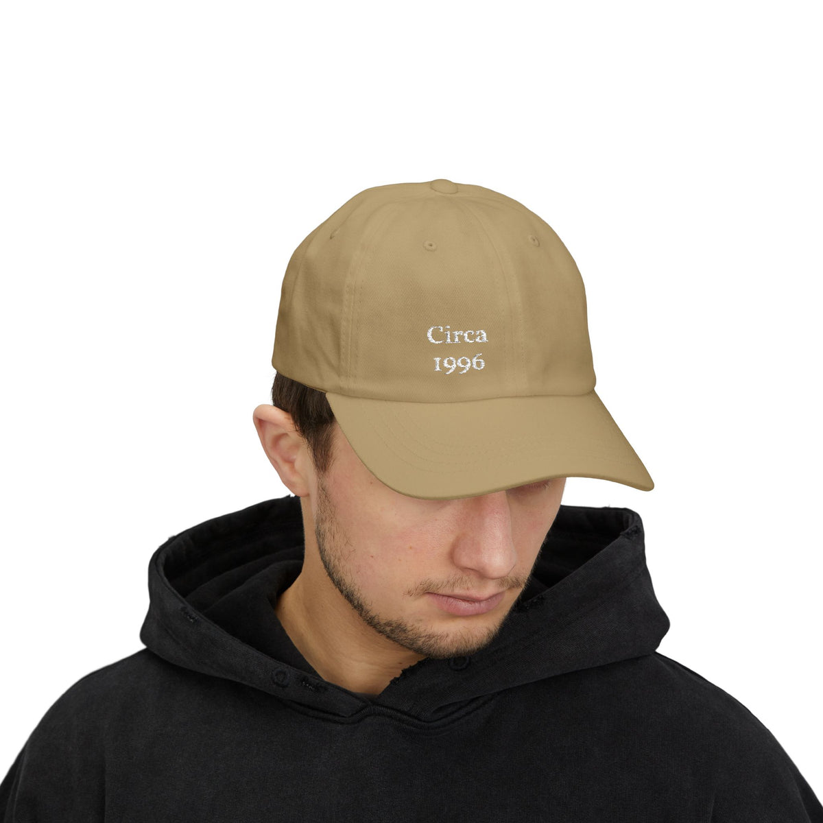 Personalised "Circa" Year Embroidered Baseball Cap | Custom Date Dad Hat